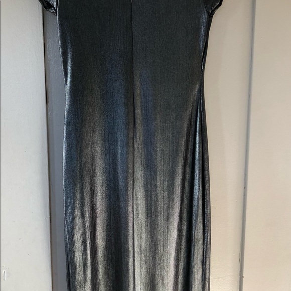 Silver Metallic Dress - Picture 5 of 8